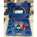 YS-020YF-Đồng hồ nạp ga lạnh ô tô R1234YF Nedra tools 8 chi tiết